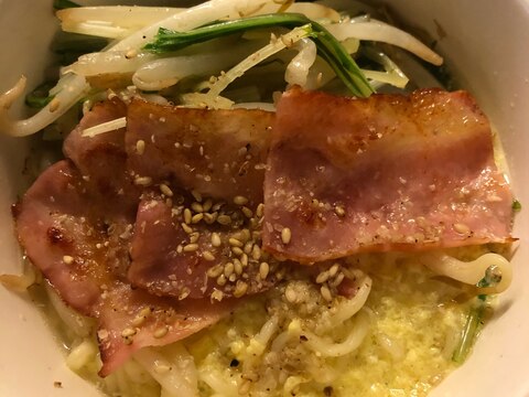 野菜たっぷり★サッポロ一番塩ラーメンアレンジ